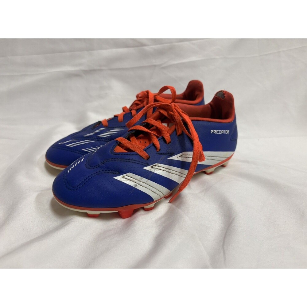 adidas Predator Youth Unisex Soccer Cleats, Blue - US Size 4